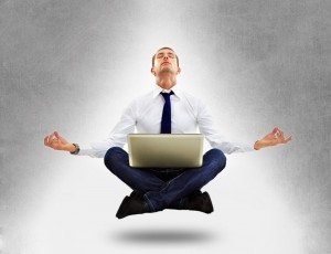 Create meme: business, businessman meditating, a successful business