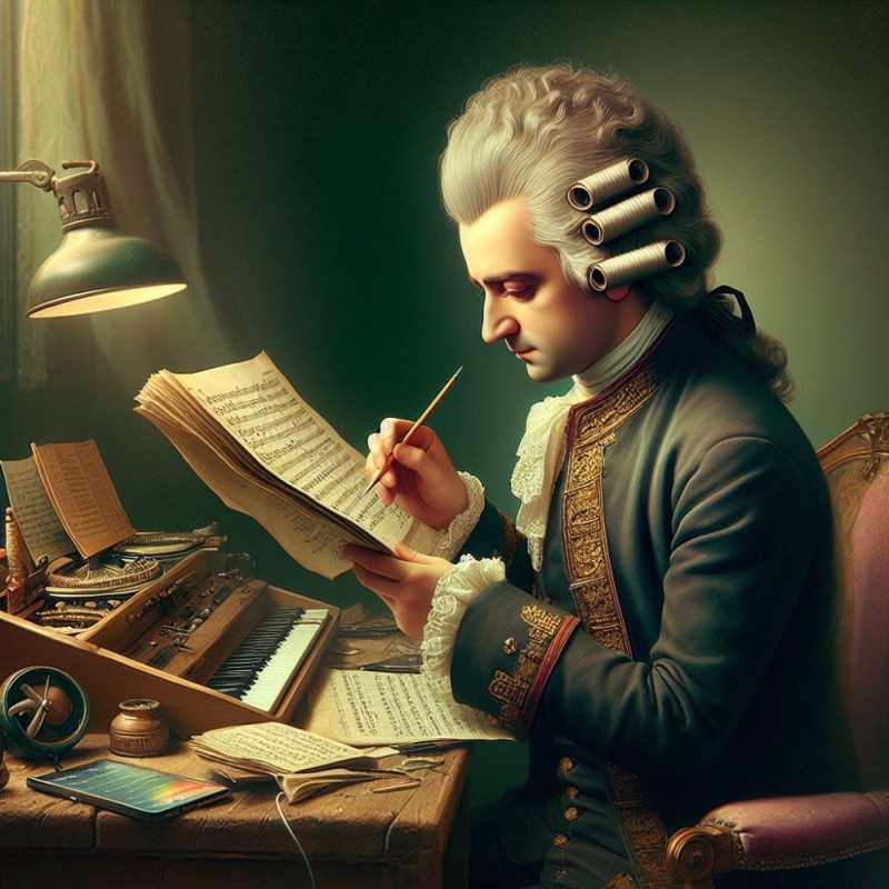 Create meme: Wolfgang Amadeus Mozart , composer Mozart, mozart favorites