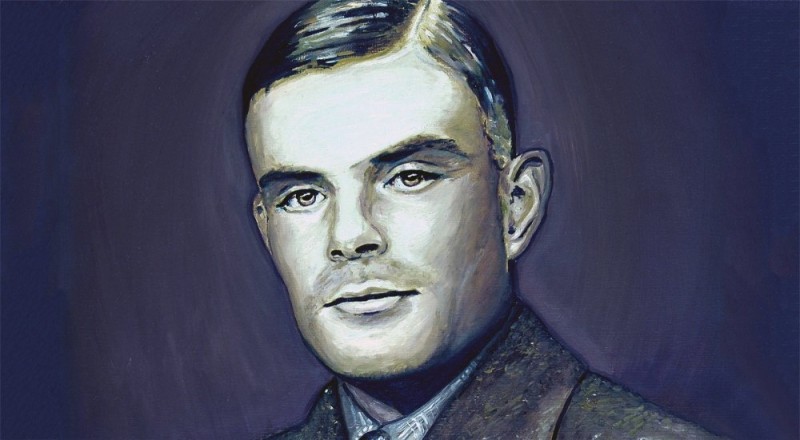 Create meme: Alan Turing, Alan Turing art, Alan Turing pencil drawing