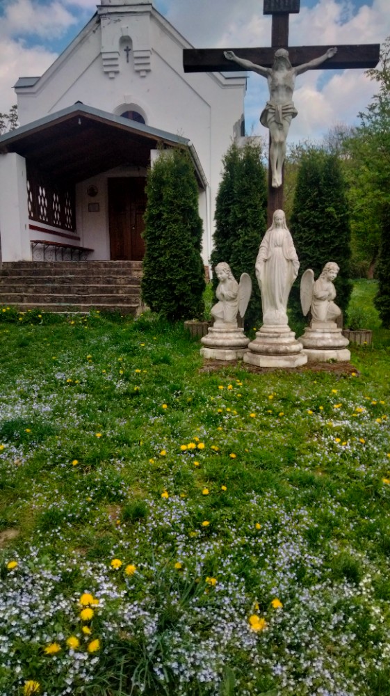 Создать мем: хасково статуя богородицы, никольский монастырь переславль-залесский, часовня крест