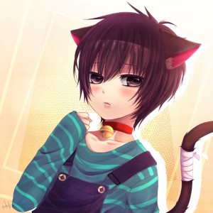 Create meme: neko anime, figure