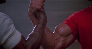 Create meme: Arnold Schwarzenegger, al Pacino, workout