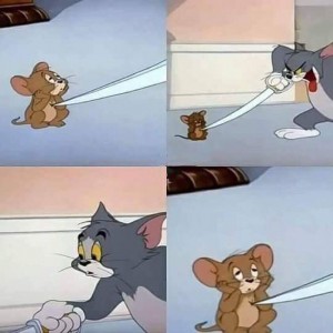 Create meme: Jerry, tom and jerry memes, meme mouse from Tom and Jerry
