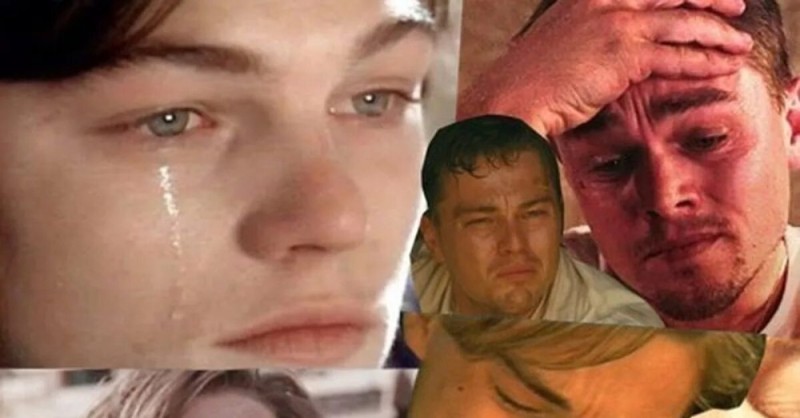 Create meme: leonardo dicaprio, Leonardo DiCaprio is crying, sad DiCaprio 