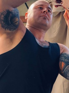 Создать мем: нордические татуировки, the rock new tattoo, вин дизель фото 2018