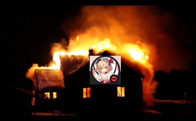 Create meme: the fire in the night, burnt house , fire 