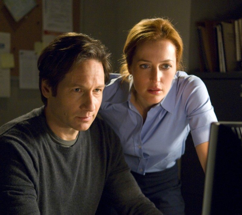 Create meme: scully's X-files, classified material , Scully Mulder