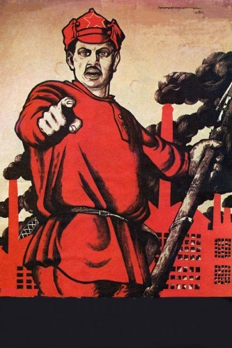 Создать мем: ты плакат, ты записался добровольцем плакат шаблон, советские плакаты