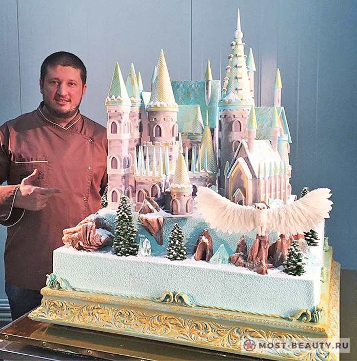 Create meme: Renat Agzamov show pastry chef, pastry chef Renat Agzamov, cakes by Renata Agzamova cake palace