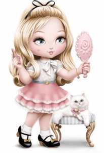 Create meme: little fashionista, doll, doll