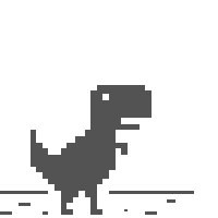 Create meme: 1990 dinosaur game tower, dinosaur from Google Wallpaper, the dinosaur of pixels