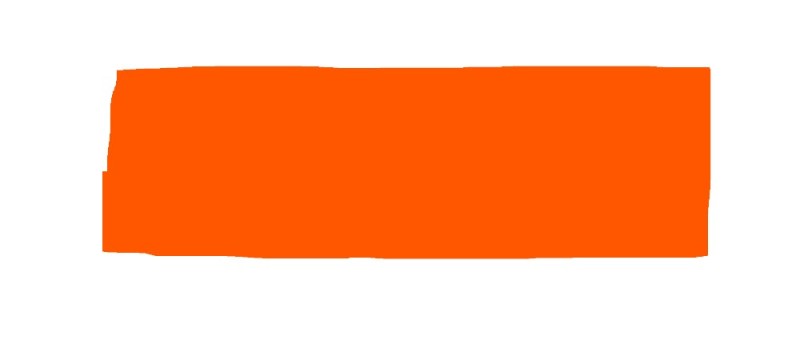 Create meme: The rectangle is orange, cadmium orange, The orange banner
