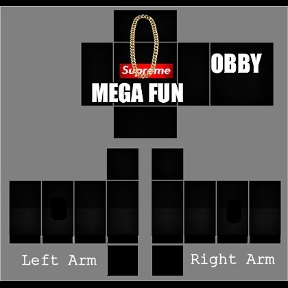 Create Meme Obby Mega Fun Roblox Shirt Template Get The Black