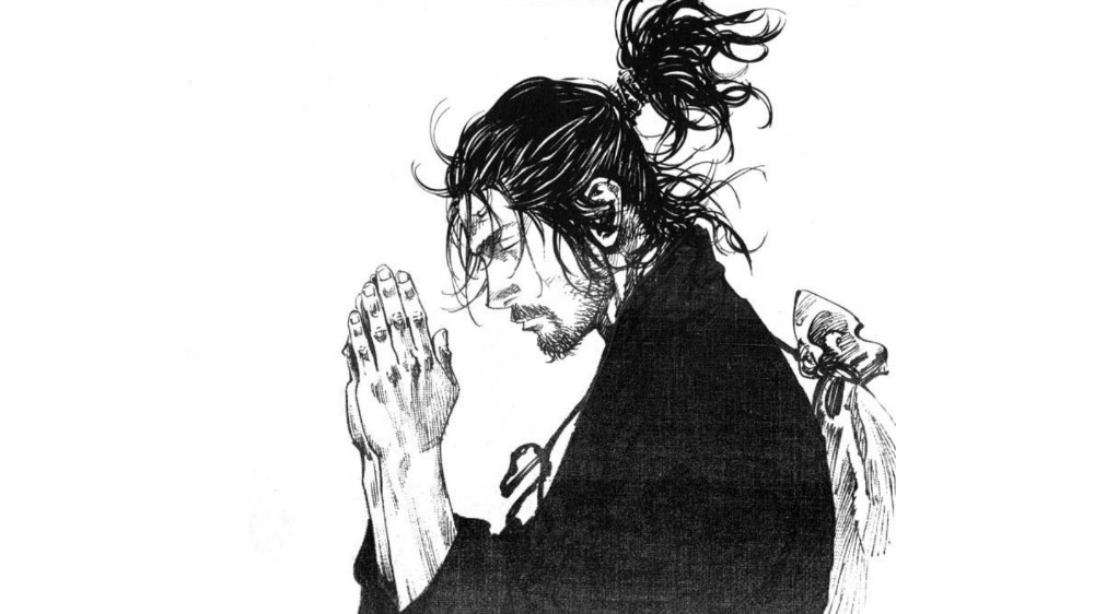 Sanford Greene  Miyamoto Musashi Vagabond in Victor Bracamontess  Commissions Manga  Anime Comic Art Gallery Room