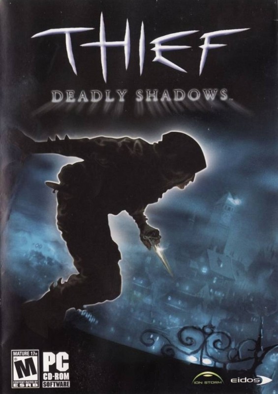 Создать мем: thief deadly shadows cover, thief: deadly shadows обложка диска, thief 3 deadly shadows обложка