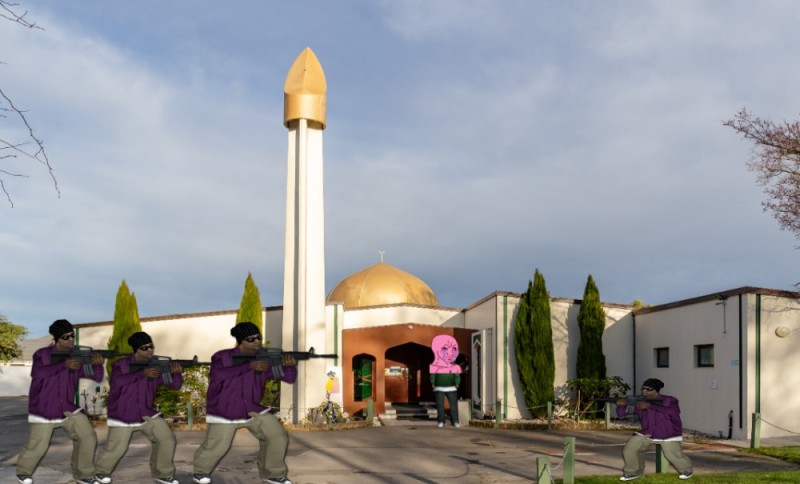 Создать мем: мечеть, мечеть нур, мечети крайстчерча