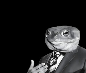 Create meme: frog, public, toad