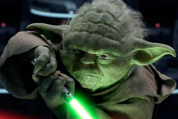 Create meme: Yoda star wars, Master Yoda and Darth Vader, Master yoda star wars