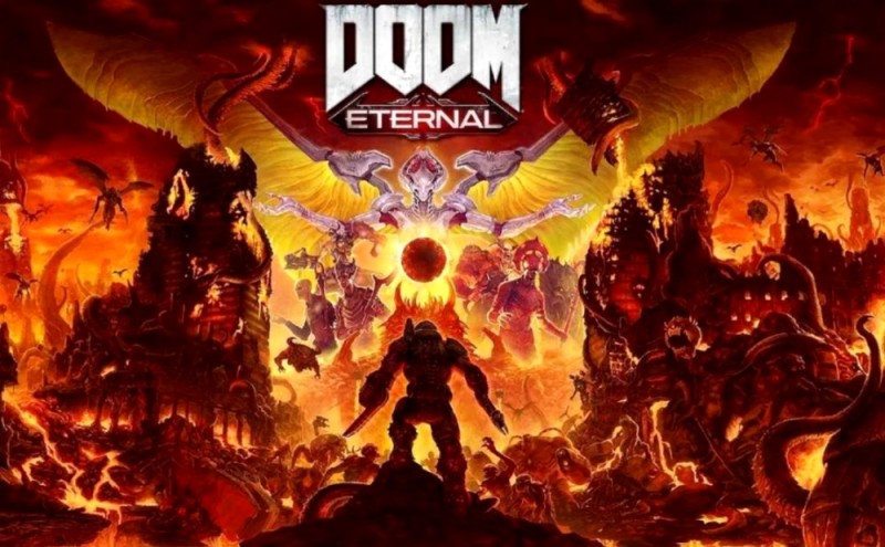 Создать мем: дум 4 этернал, игра doom eternal издания deluxe, doom eternal прохождение