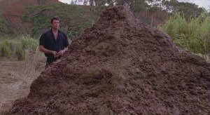 Создать мем: jurassic park big pile of, big pile of poop, pile of shit on the floor