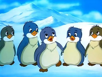 Создать мем: пингвинёнок пороро, пингвин лоло мультфильм, мультик про пингвинов лоло и пепе