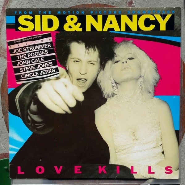Создать мем: сид и нэнси постер 1986, сид и нэнси фильм 1986 постер, sid and nancy love kills 1994