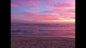 Создать мем: тумблер закат океан, розовое небо, розовое небо и море