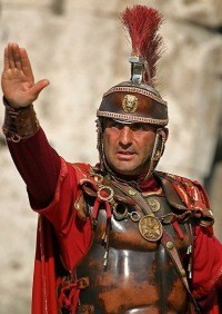 Create meme: Caesar, Salute