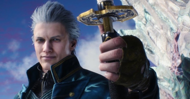 Создать мем: dmc vergil, dmc 5 вергилий, вергилий