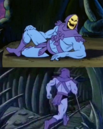 Create meme: Hee-man and the masters of the universe, skeletor unpleasant facts, skeletor meme