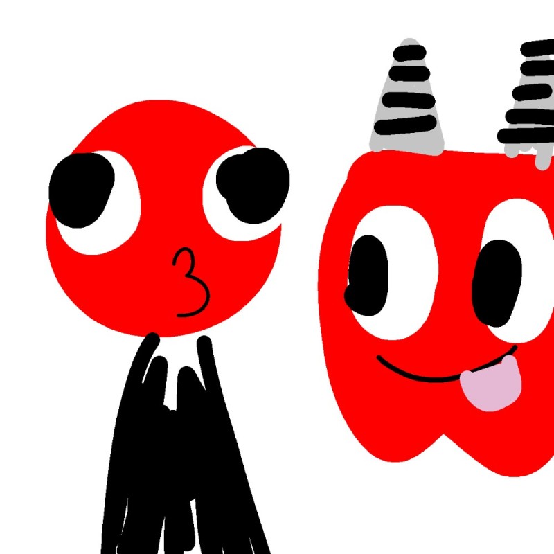 Создать мем: радужные друзья игра красный, вымышленный персонаж, оранжевый радужный друг роблокс
