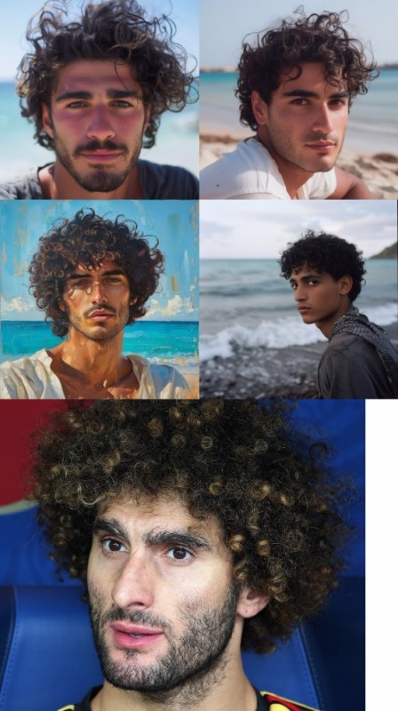 Create meme: Marouane Fellaini , Fellaini, male 