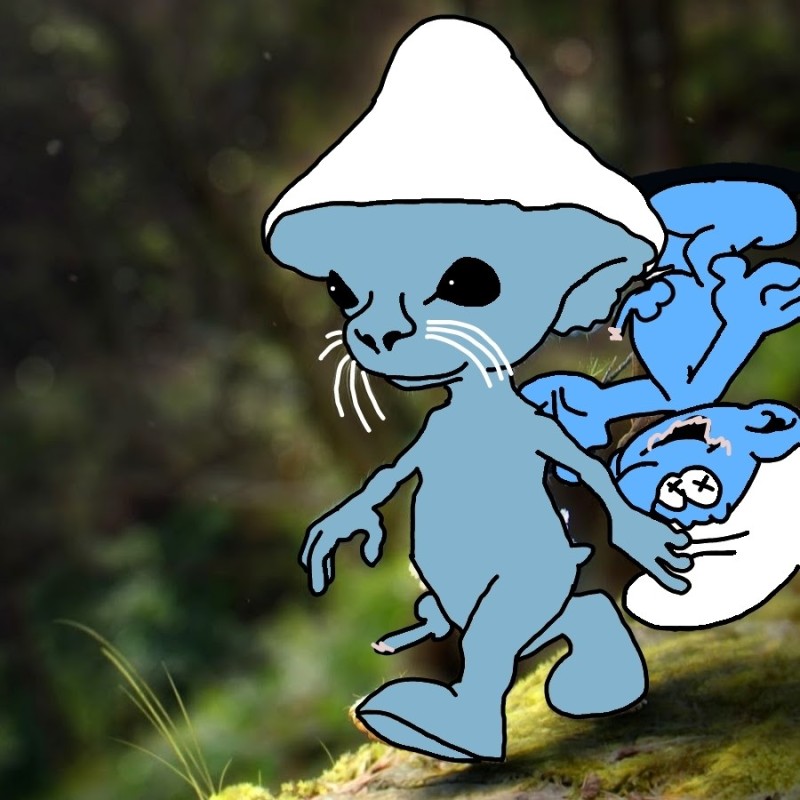 Create meme: fantasy creatures, people , the Smurfs 