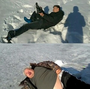 видео мужик спит на рыбалке зимой