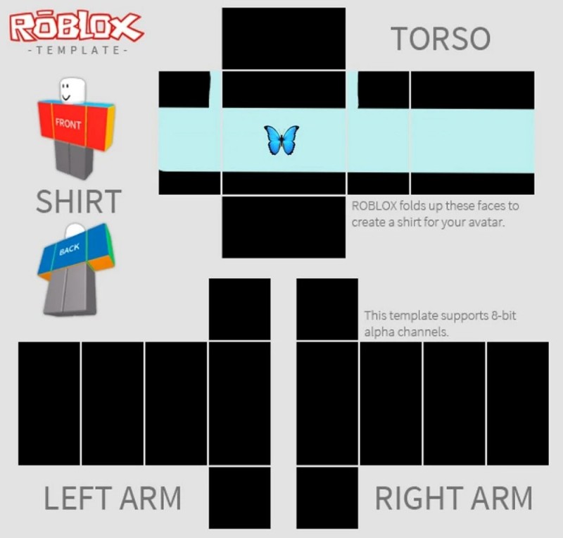 Create meme: roblox clothing, shirt roblox, roblox template