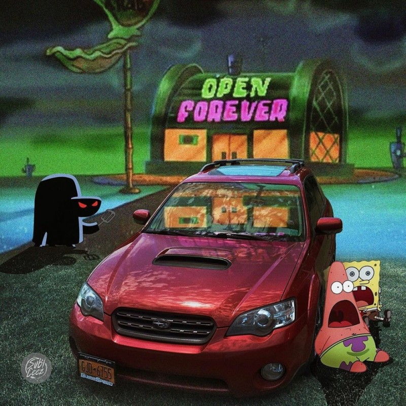 Create meme: open forever Krusty Krab, krusty krabs 3 am the krusty krab, krusty krab