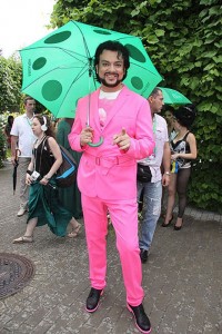 Create meme: a man in a pink suit, a man in pink, Philip Kirkorov in pink