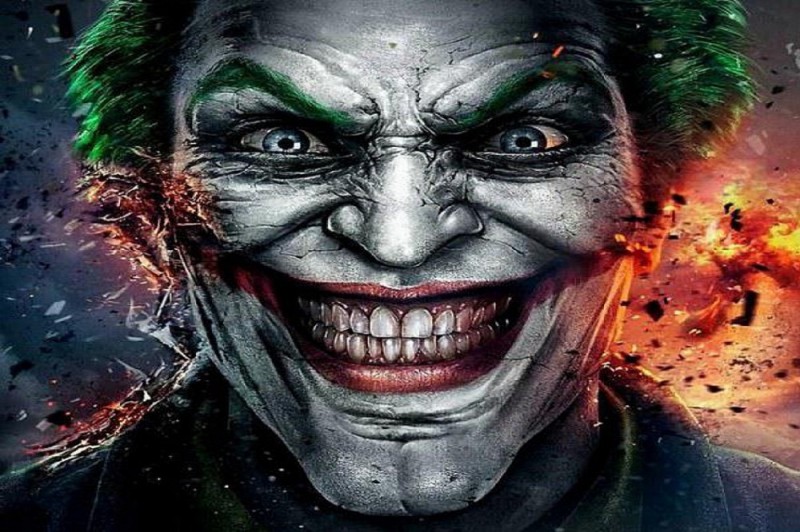 Create meme: Ledger Joker, the image of the Joker, joker batman