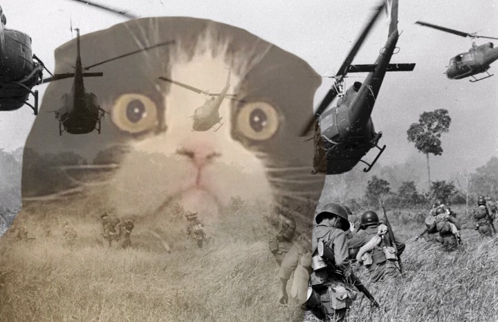 Create meme: Vietnam flashbacks, the Vietnam flashbacks, flashback Vietnam