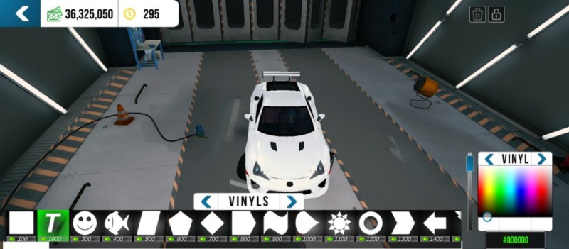 Create meme: vinyls in car parking, car parking game, Vinyls in car parking are light