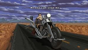 Создать мем: full throttle 1995 обложка, full throttle, full throttle мотоцикл бена