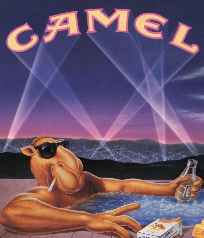 Создать мем: прикол, верблюд джо кэмел, старый джо camel