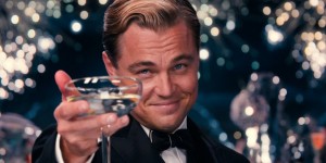 Create meme: Leonardo DiCaprio the great Gatsby, Leonardo DiCaprio with a glass of, Leonardo DiCaprio the great Gatsby
