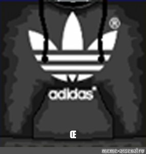 Create meme "adidas t shirt roblox, adidas roblox, roblox adidas shirt" - Pictures -