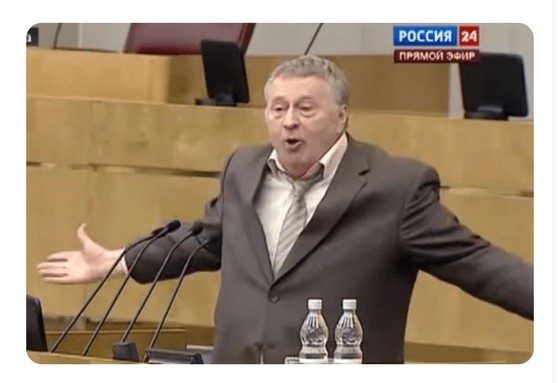 Create meme: zhirinovsky in the state Duma, zhirinovsky throws up his hands, Zhirinovsky memes