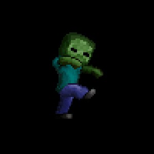 Create meme: minecraft zombie