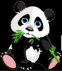 Создать мем: панда милая рисунок, panda, панда милая