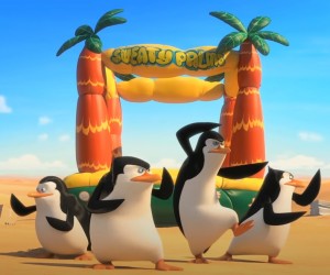 Создать мем: длинный пингвин мадагаскар мультфильм, пингвины мадагаскара 2014 hd, мадагаскар