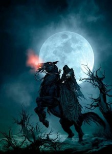 Create meme: grim reaper, sea moon rider, rider