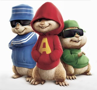 Create meme: Alvin the chipmunk, Alvin, Alvin and the chipmunks in the hood